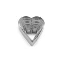 6pcs Stainless Steel  Heart Cookie Cutter set